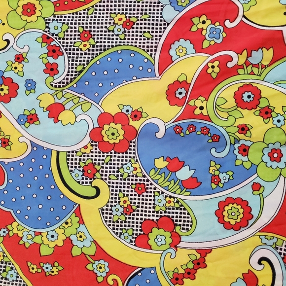 Vtg 60s Suzy Star Women's Size Sm Robe Paisley - Picture 3 of 9